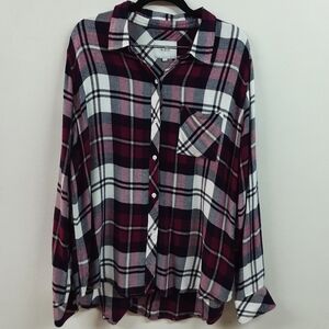 Rails Button Blouse Hunter shirt.